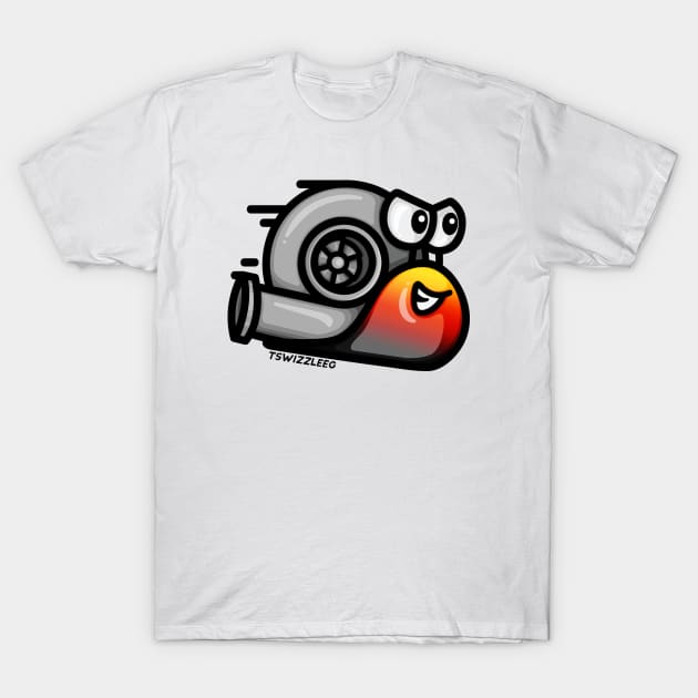 Turbo Snail - Volcano T-Shirt by hoddynoddy